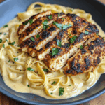 Blackened Chicken Alfredo