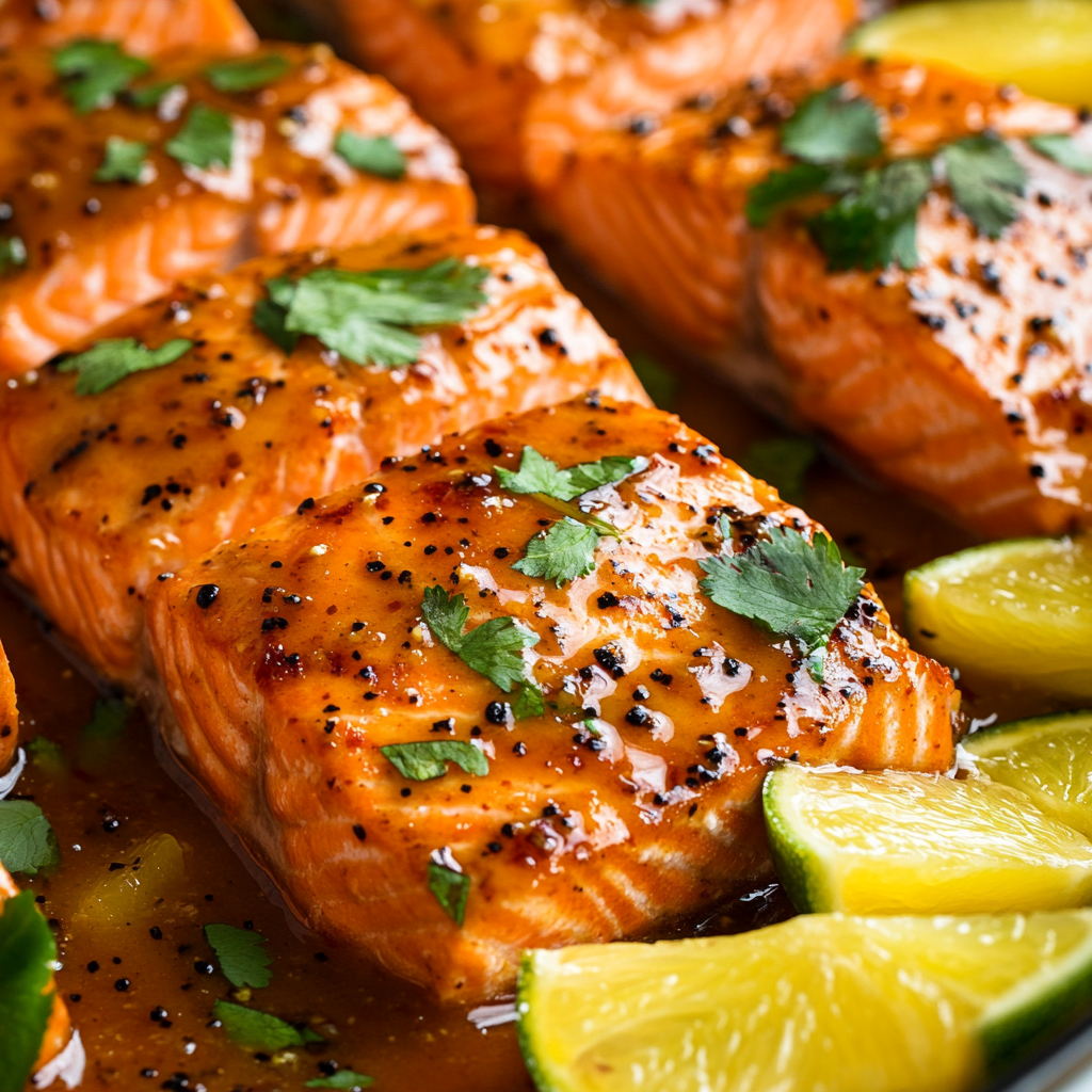Baked Pineapple Salmon