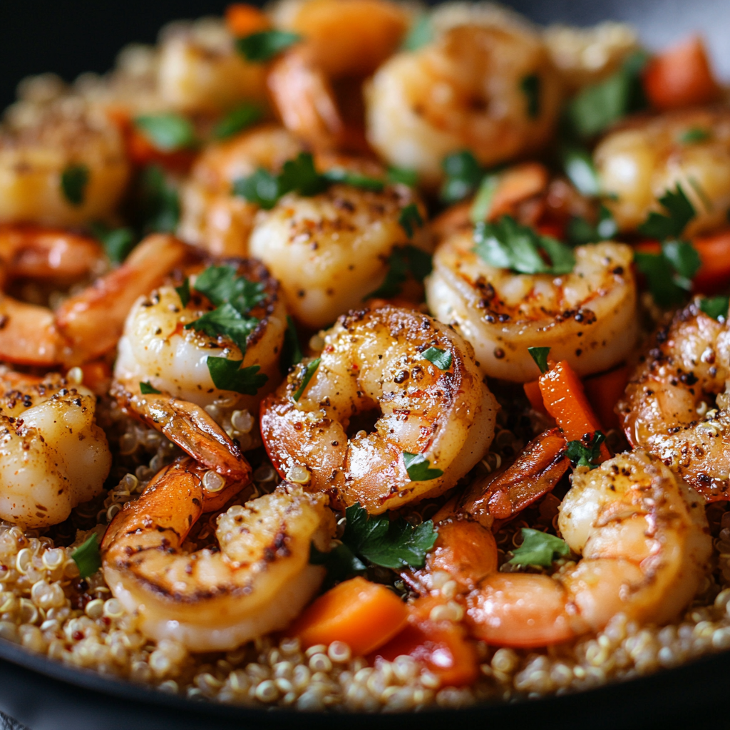 Cauliflower Fried Rice with Shrimp