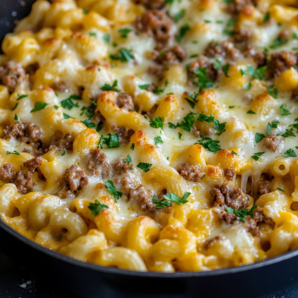 One Pot Chili Mac and Cheese
