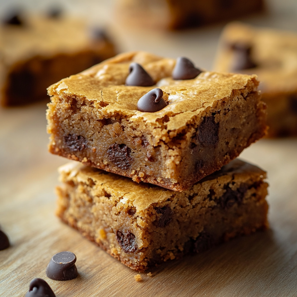 Easy Peanut Butter Chocolate Chip Bars