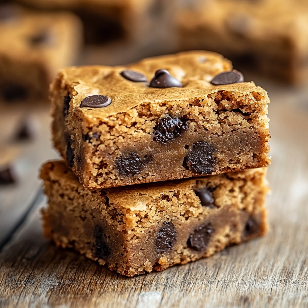 Easy Peanut Butter Chocolate Chip Bars