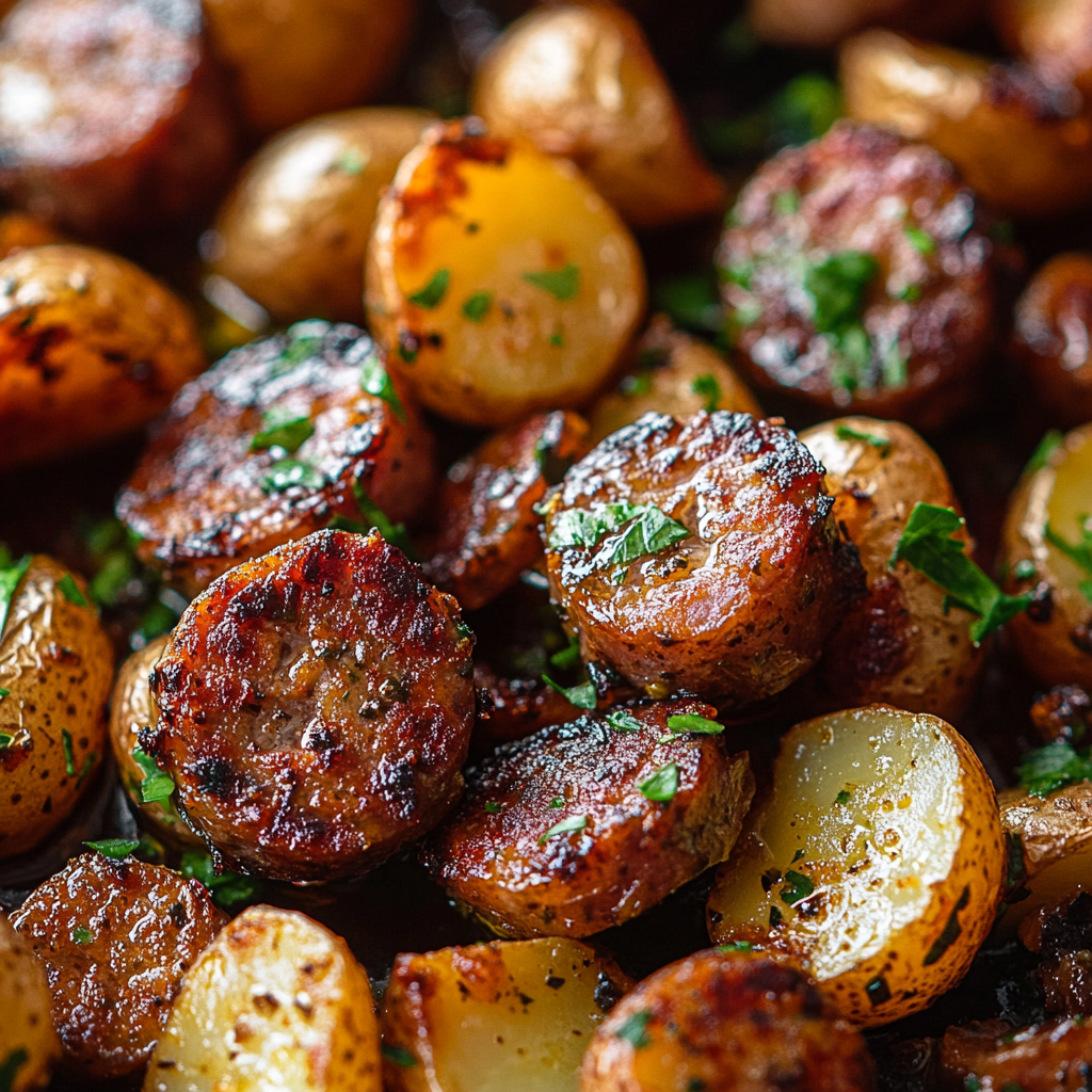 One Pan Kielbasa and Potatoes