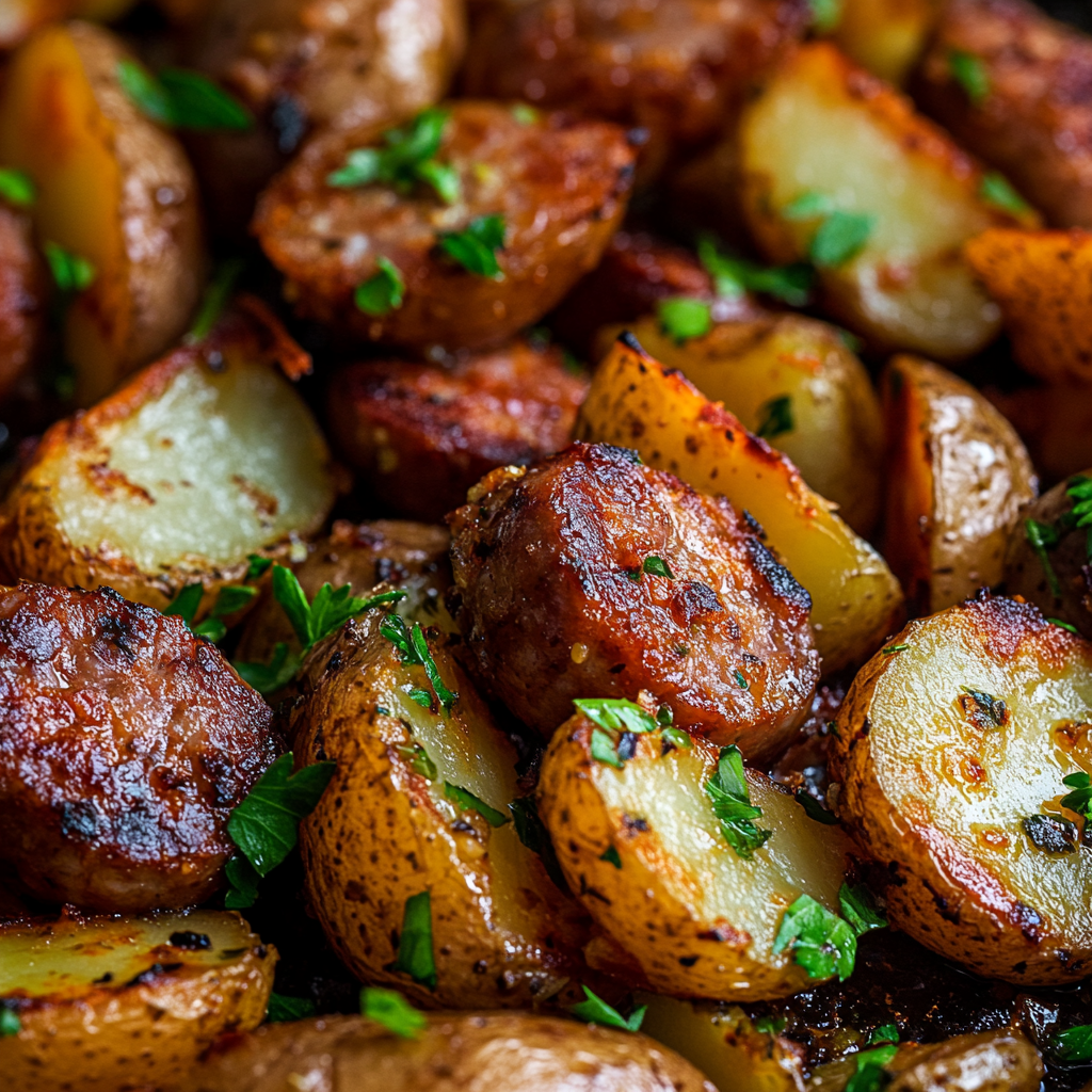 One Pan Kielbasa and Potatoes