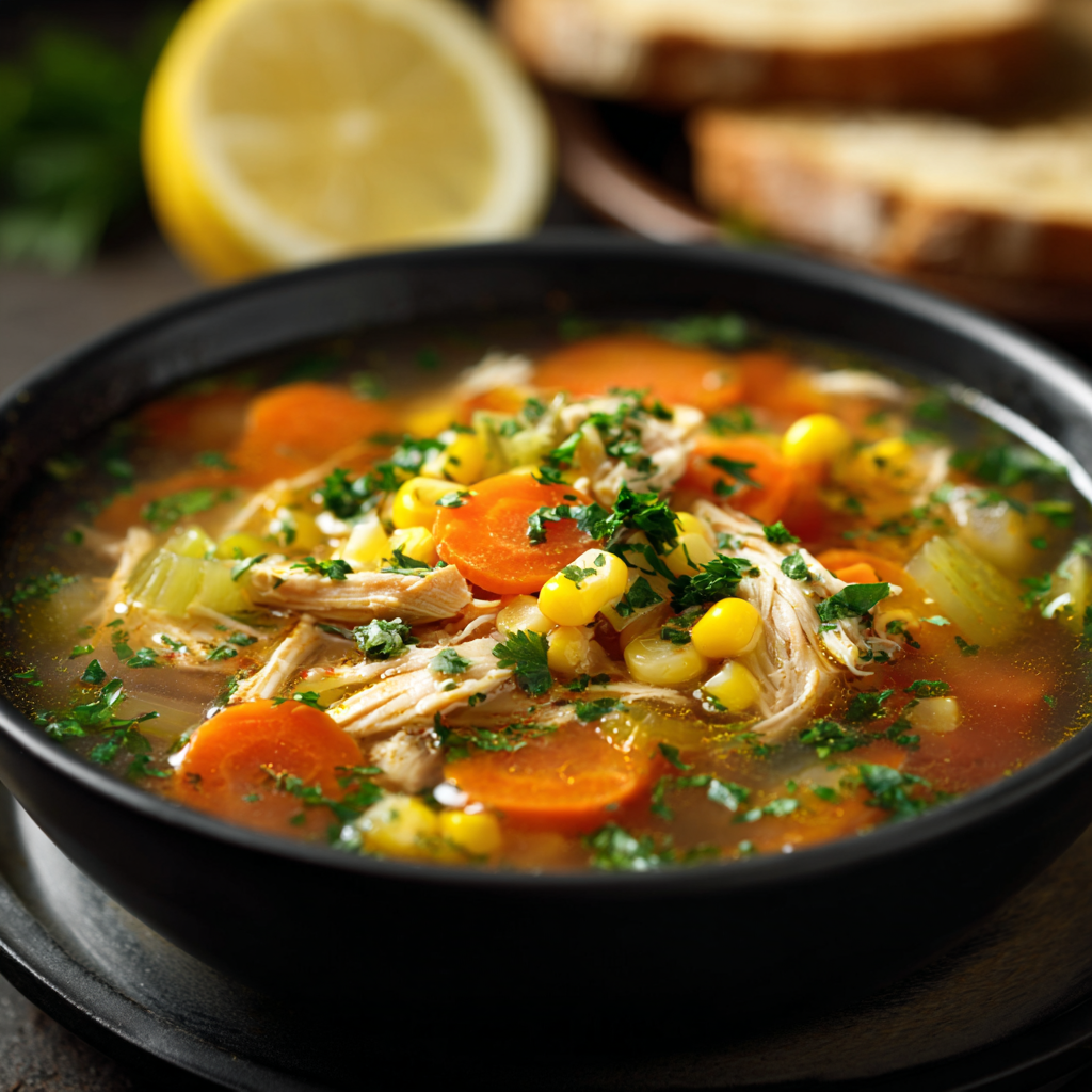 Instant Pot Chicken Vegetable Soup (Quick & Healthy)
