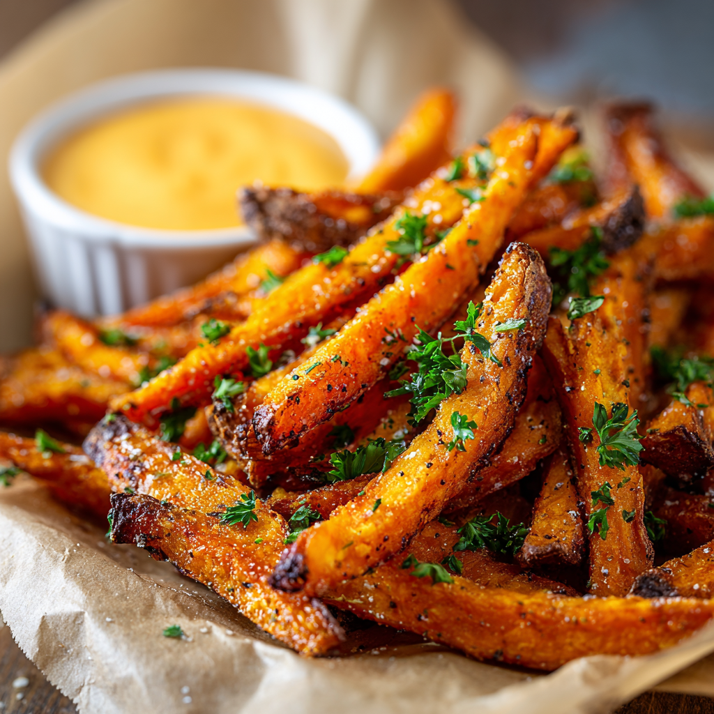 Crispy Oven Baked Sweet Potato Fries