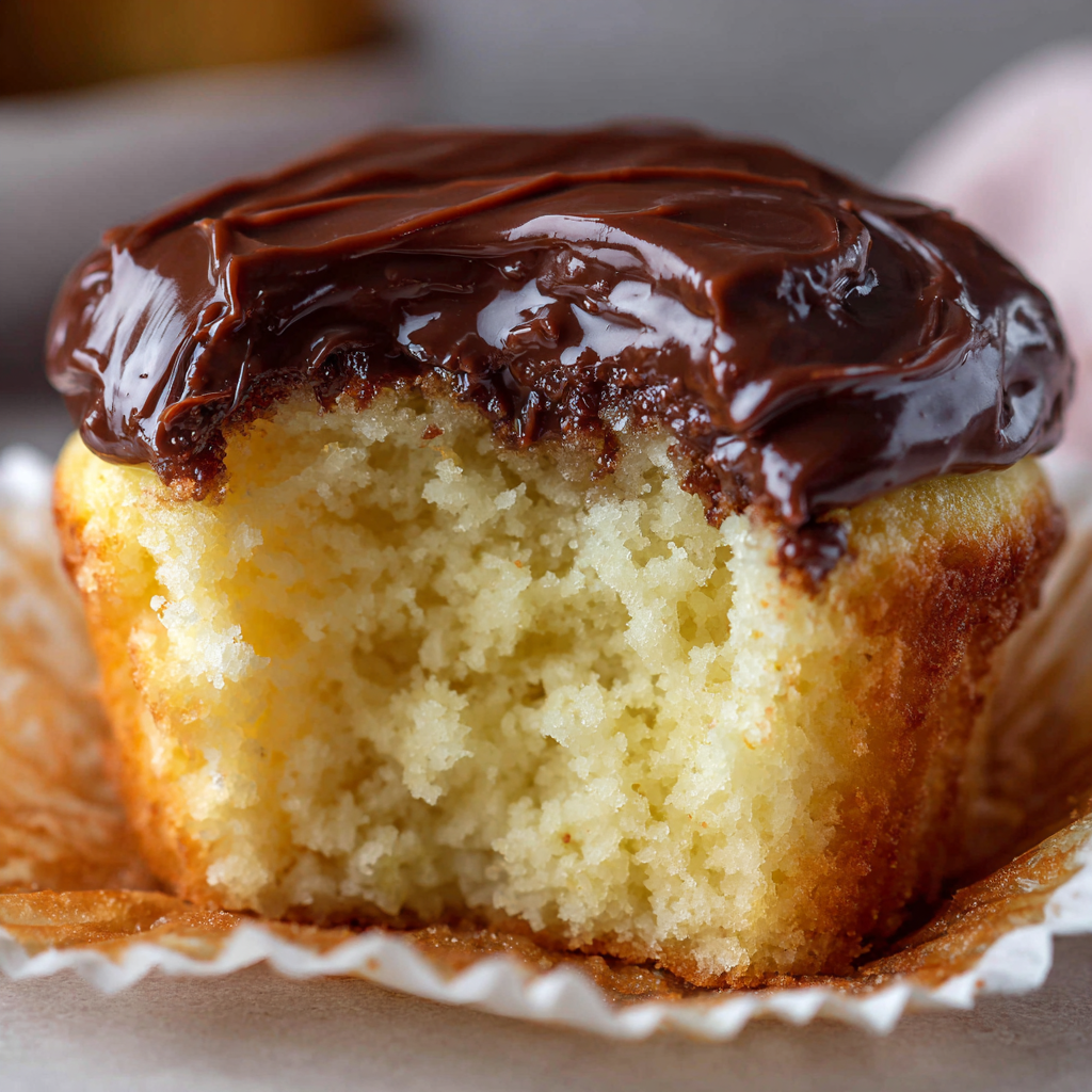 Boston Cream Pie Cupcakes