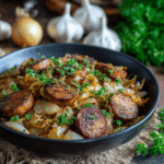 Easy Sausage and Cabbage Stir Fry (30-Minutes)