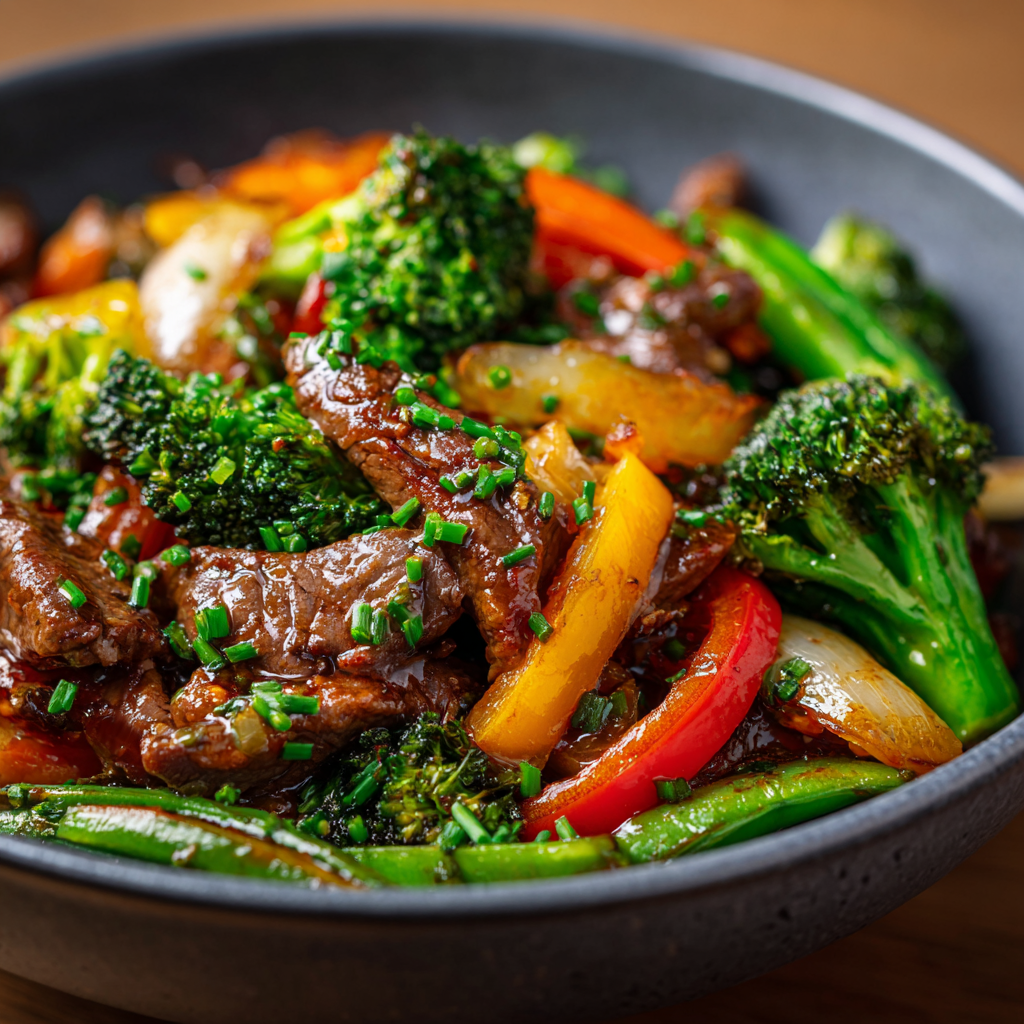 Beef Stir Fry with Vegetables (30-Minutes)