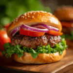 Air Fryer Turkey Burgers in 20 Minutes