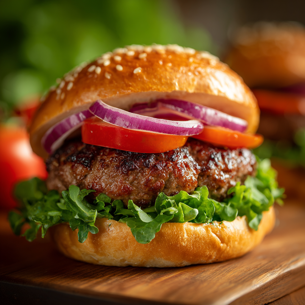 Air Fryer Turkey Burgers in 20 Minutes