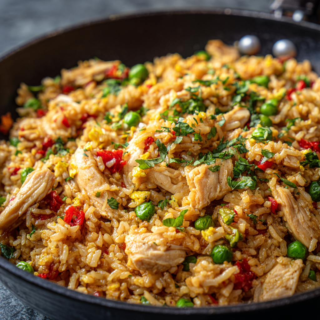 Chinese Chicken Fried Rice Recipe