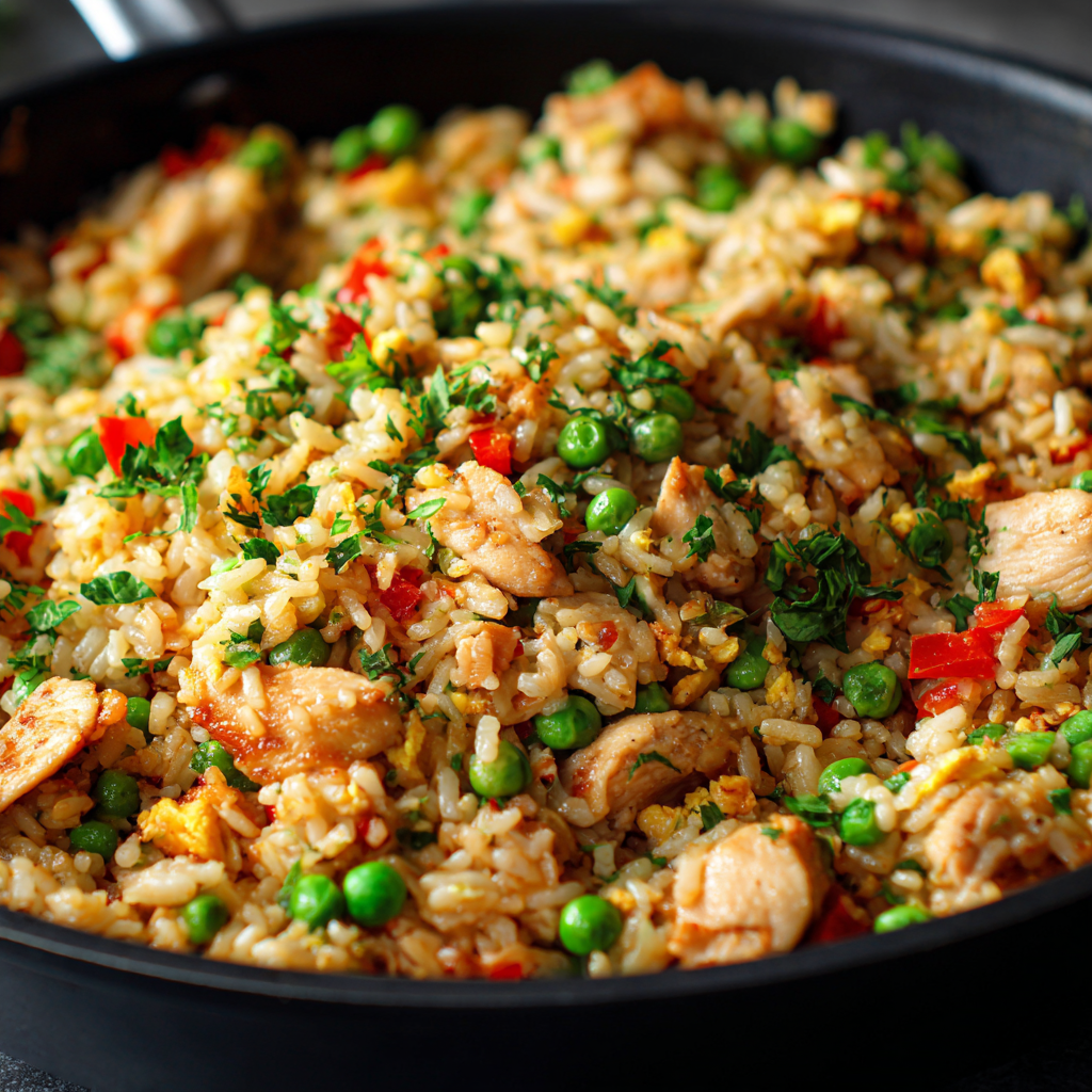 Chinese Chicken Fried Rice Recipe