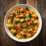 Coconut Curry Chicken with Rice Noodles