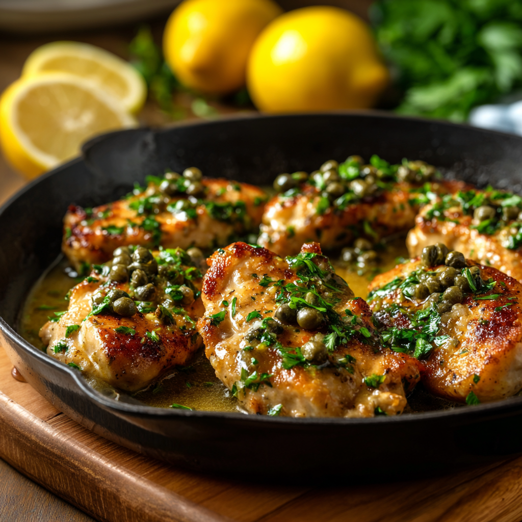 One Pot Chicken Piccata (30-Minutes) 6 One Pot Chicken Piccata (30-Minutes)