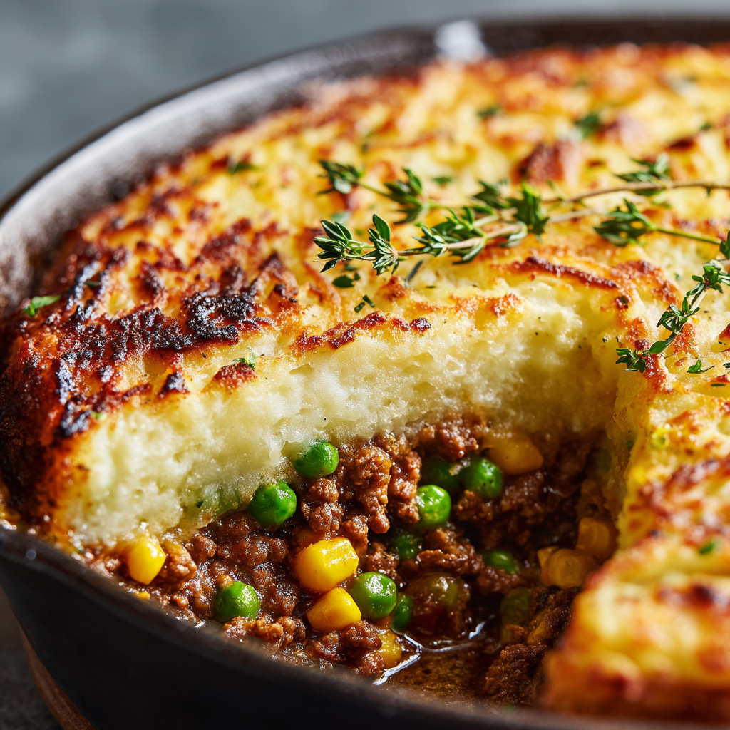 Easy Ground Turkey Shepherd’s Pie