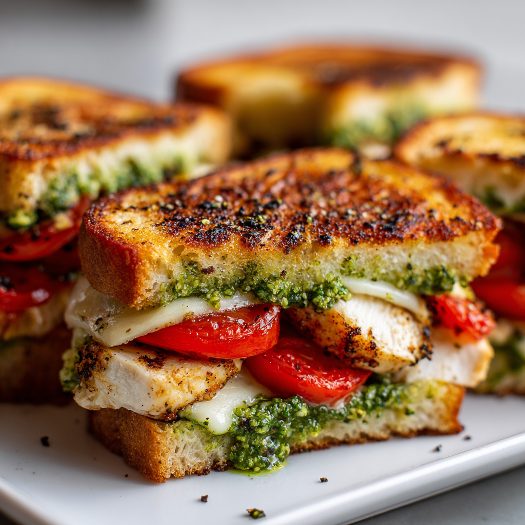 Ciabatta Chicken Pesto Sandwich (25-Minutes)