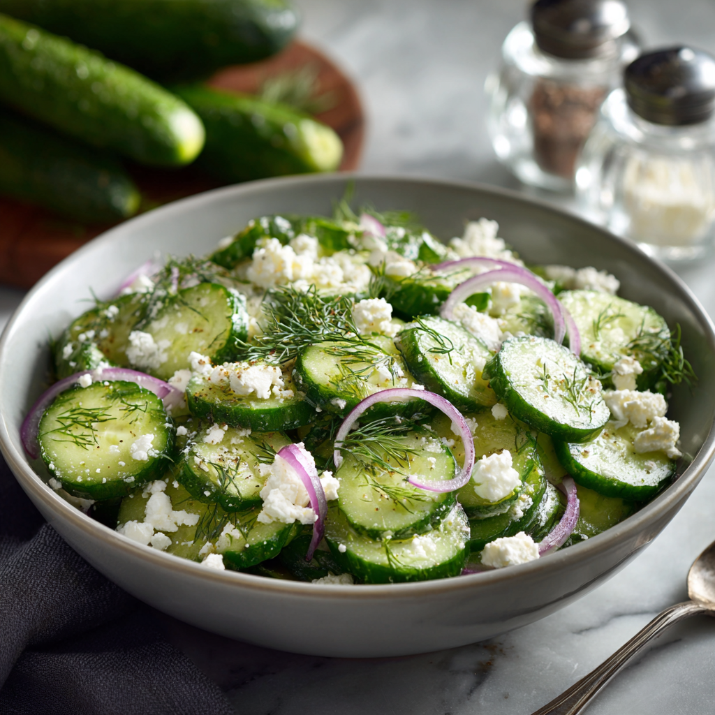 Cucumber Feta Salad