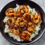 Garlic Butter Shrimp and Rice (30-Minutes)
