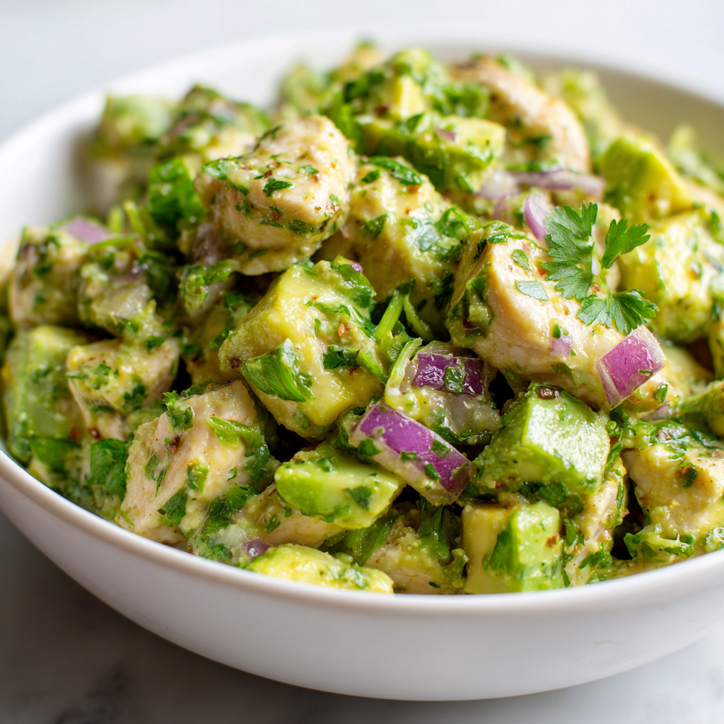 Healthy Avocado Tuna Salad Recipe (10-Minutes)