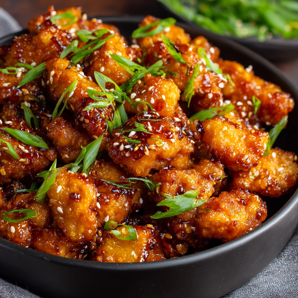 Crispy Honey Chicken Bites (Sweet & Sticky)