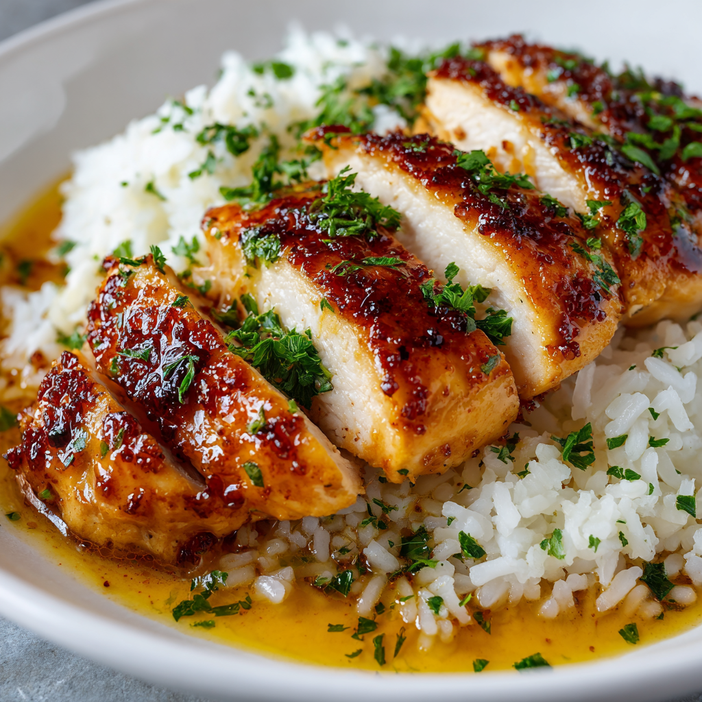 Juicy Honey Garlic Chicken Breast (25-Minutes)