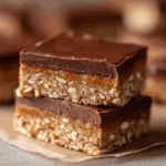 No-Bake Chocolate Peanut Butter Oat Bars