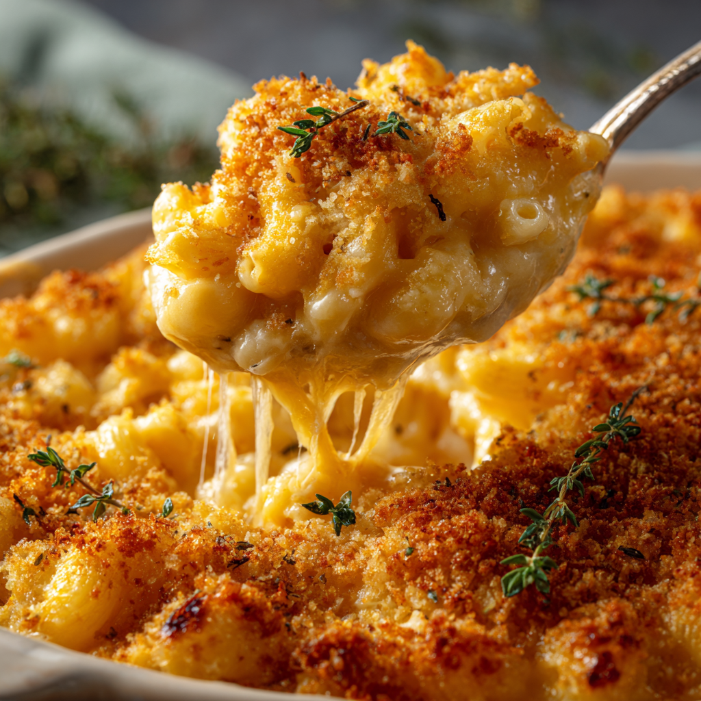 Healthy Baked Mac and Cheese (40-Minutes)