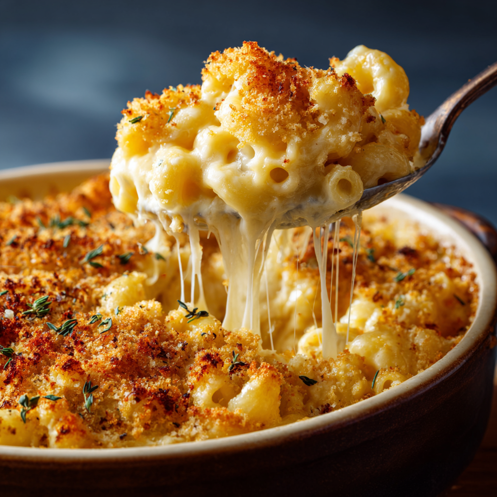 Healthy Baked Mac and Cheese (40-Minutes)