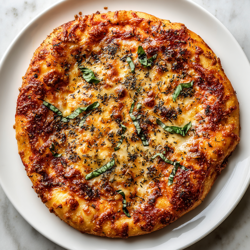 Crispy Cauliflower Pizza Crust (Easy & Low-Carb)