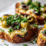 Easy Olive Cheese Bread Recipe (25-Minutes)
