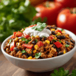 Easy Ground Turkey Taco Skillet (One-Pan Meal)