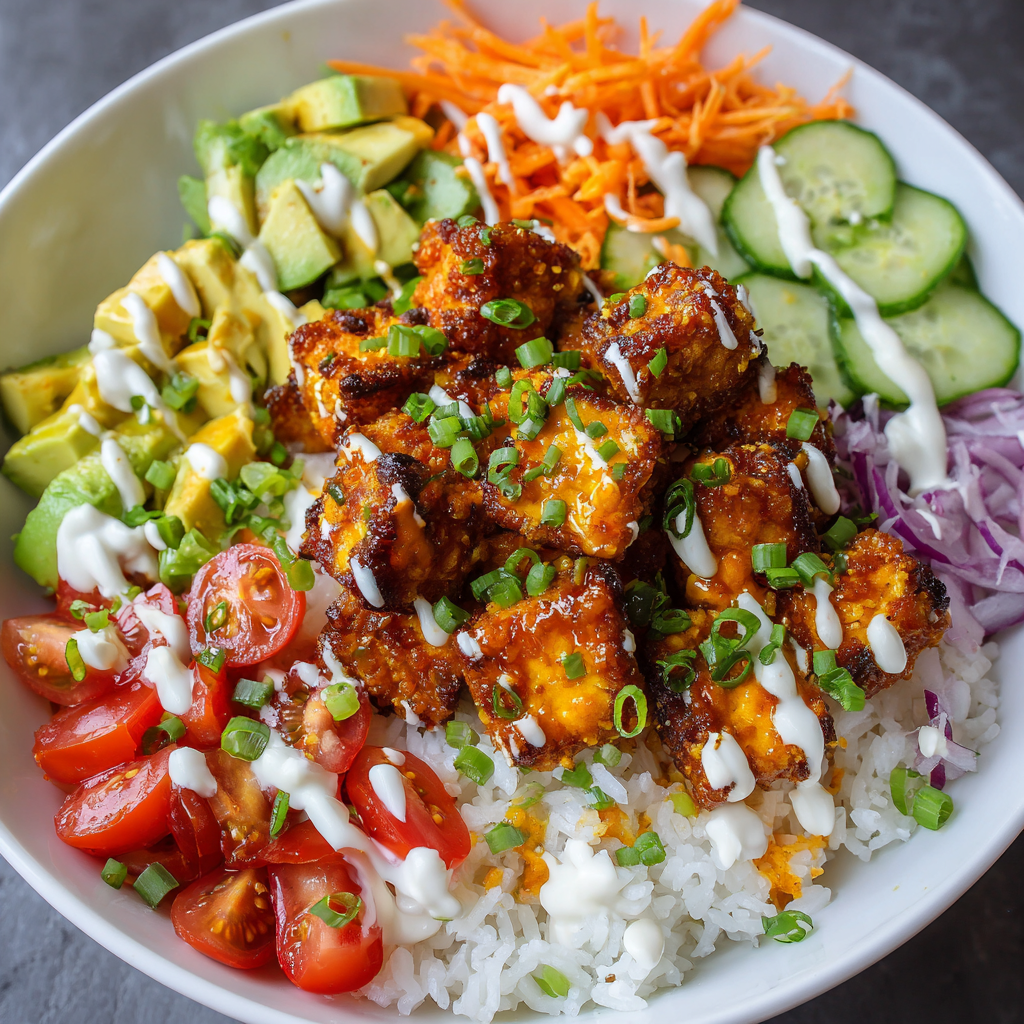 Easy Buffalo Chicken Bowl Recipe (30-Minutes)