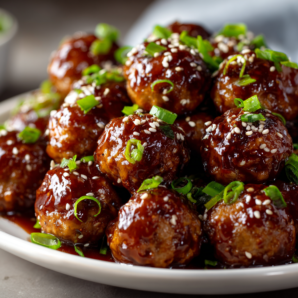 Easy Honey Garlic Turkey Meatballs 6 Easy Honey Garlic Turkey Meatballs