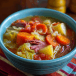 Leftover Corned Beef and Cabbage Soup