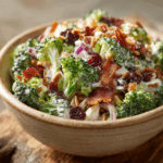 The BEST Broccoli Salad with Creamy Dressing