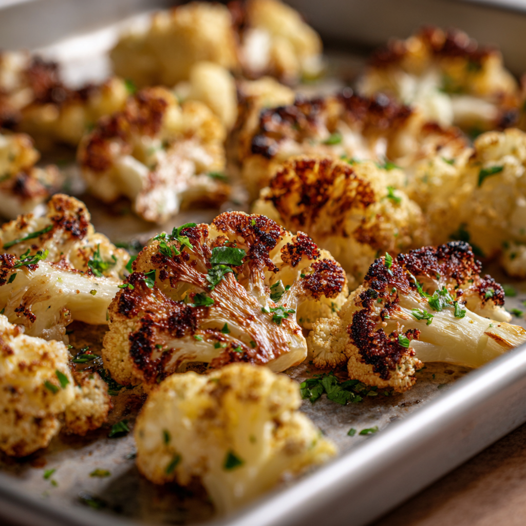 Easy Baked Cauliflower