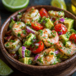 Avocado Salsa Shrimp Salad