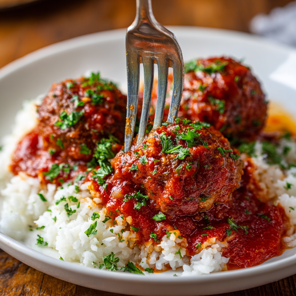 Porcupine Meatballs