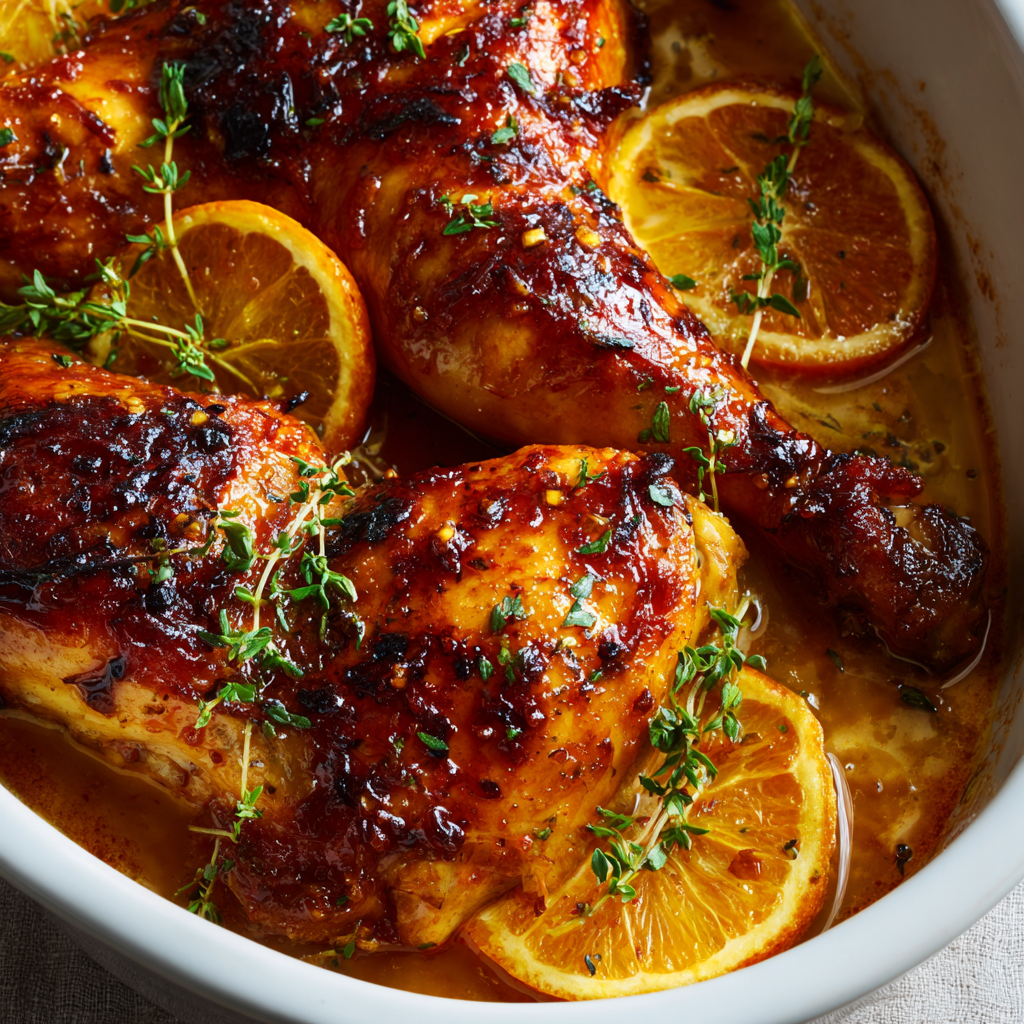 Roasted Orange Chicken