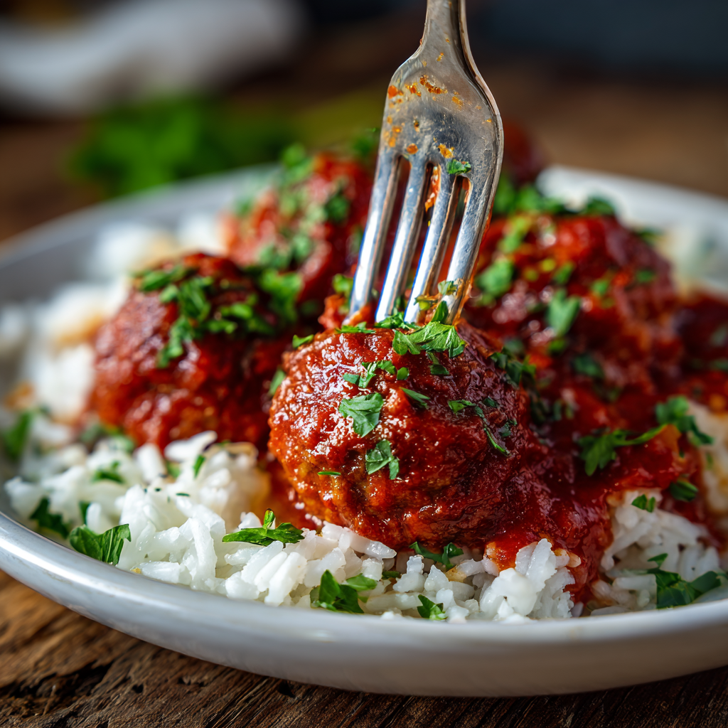 Porcupine Meatballs