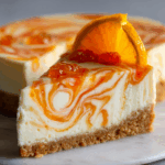 No-Bake Orange Creamsicle Cheesecake