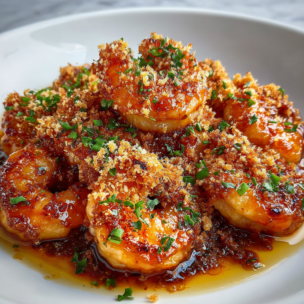 Hawaiian Garlic Shrimp