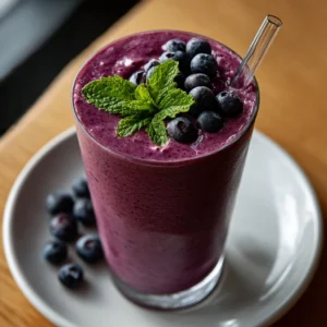 Blueberry Smoothie Recipe