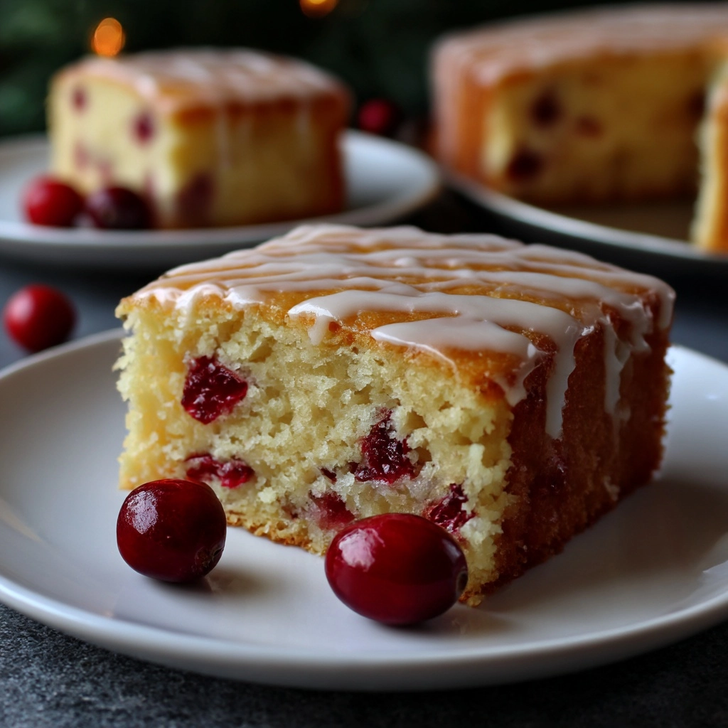 Cranberry Coffee Cake Recipe - Recipe Image