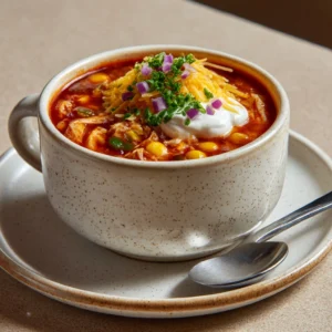 Slow Cooker Chicken Chili Recipe