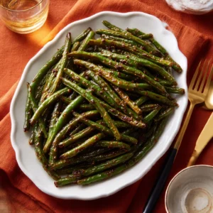 Oven Roasted Green Beans Recipe