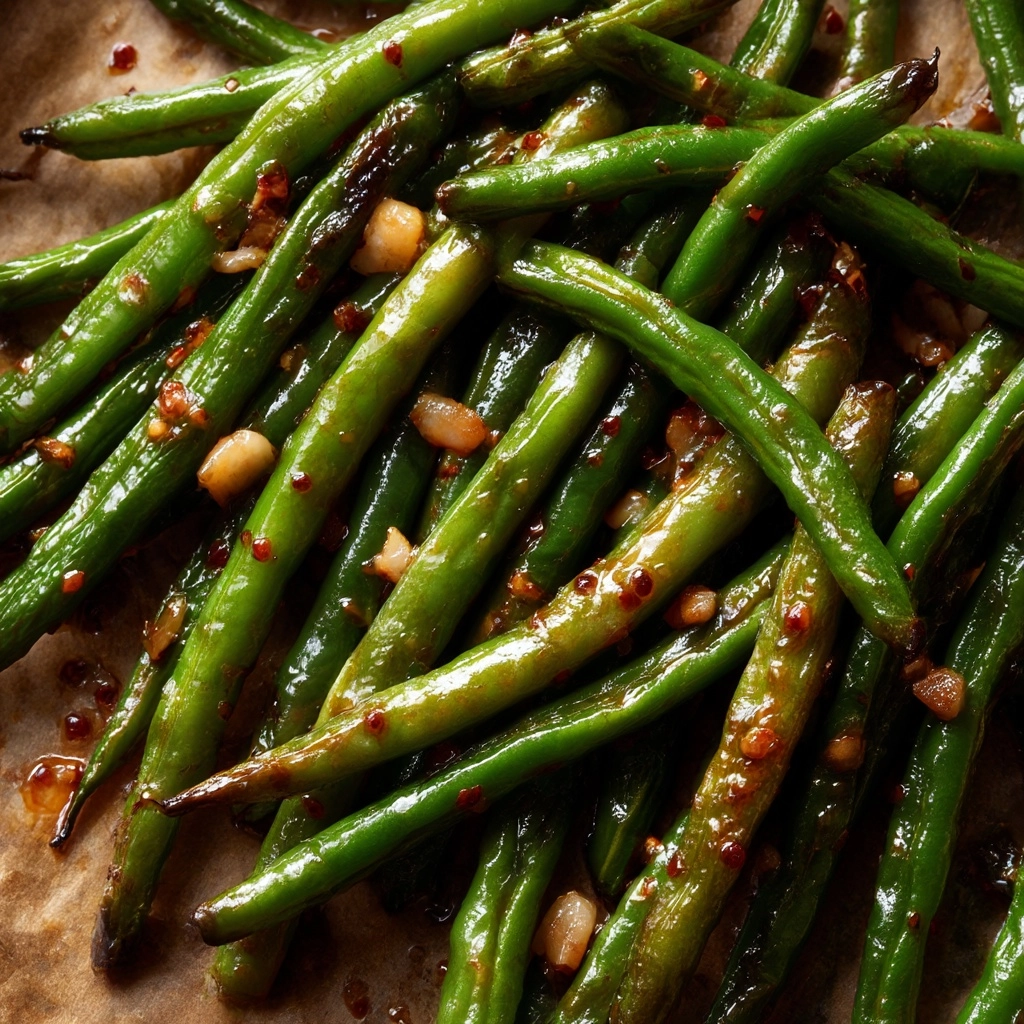 Oven Roasted Green Beans Recipe - Recipe Image