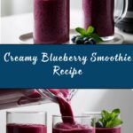 Blueberry Smoothie Recipe