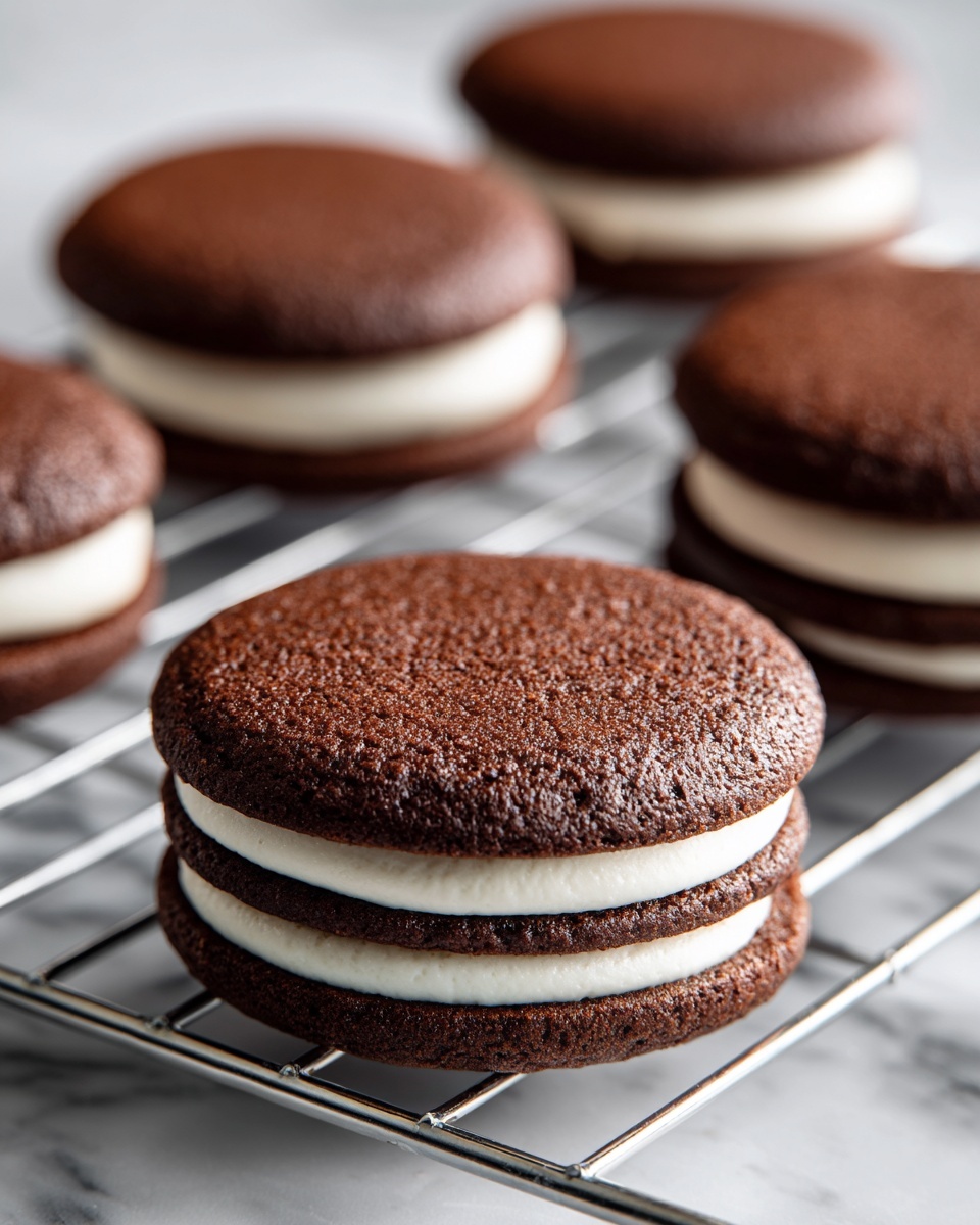Chocolate Marshmallow Whoopie Pies Recipe - Recipe Image